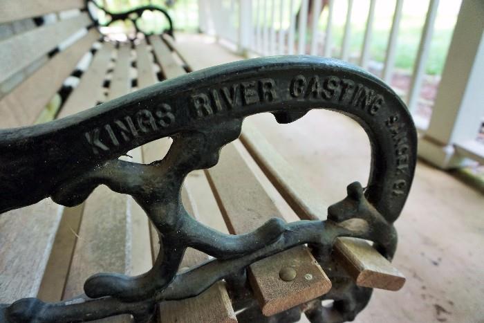 Kings River Casting bench
