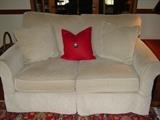 Arhaus "Baldwin" loveseat.