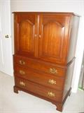 Henkel Harris cherry gentleman's chest.