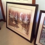 James Hagen signed print.