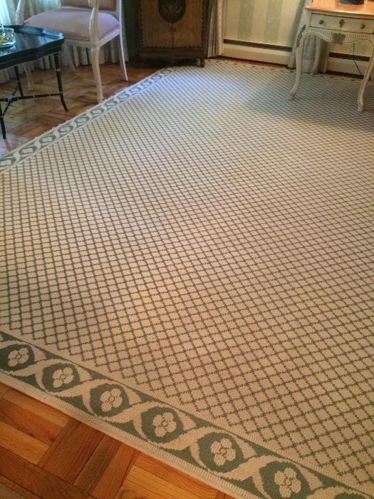 Custom area rug