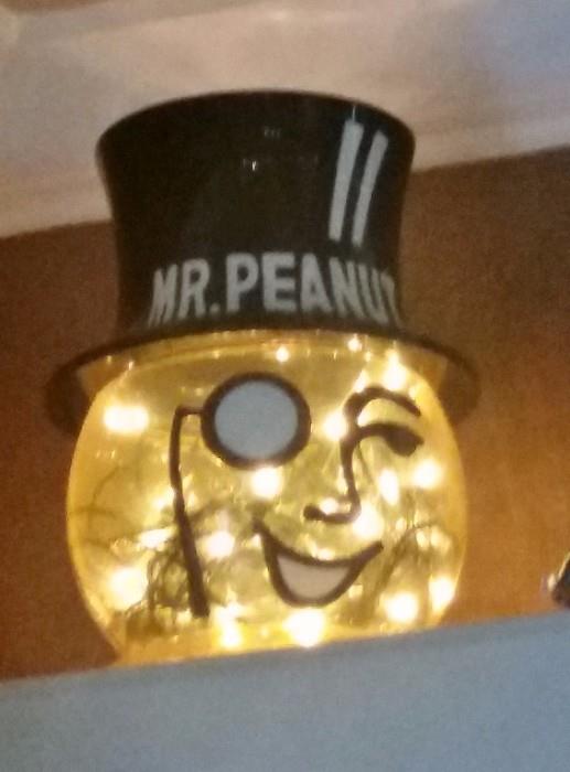 Lighted Mr. Peanut