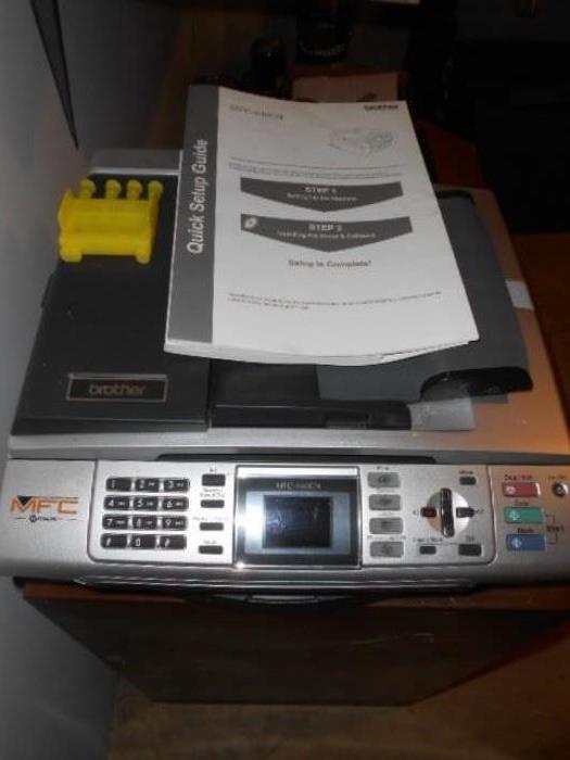 Brother office equipment, copier, fax and scanner