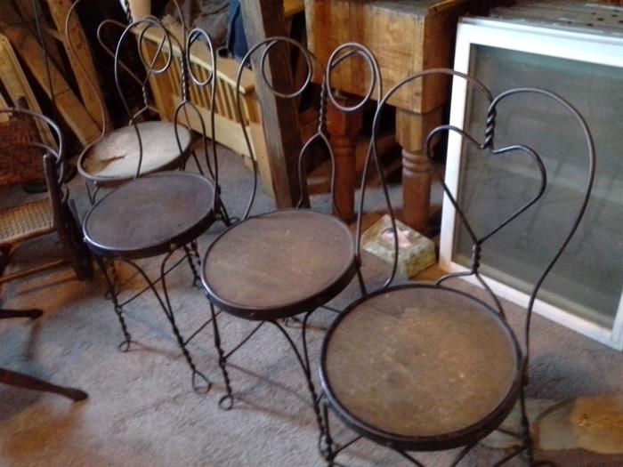 ICE CREAM PARLOR CHAIRS