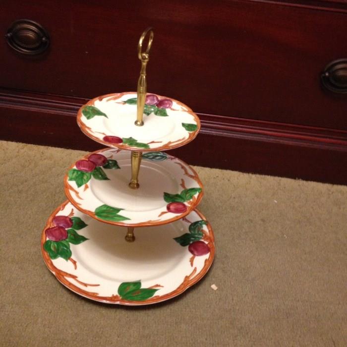 3 tier serving tray