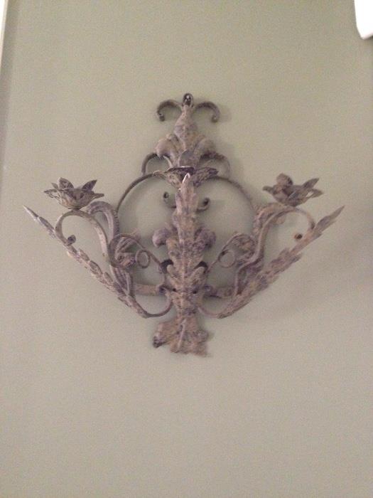 One of a pair Curry & Co.  wall sconces
