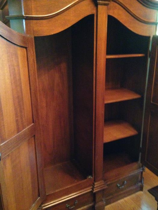 Small clothing armoire/closet