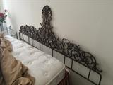 Wrought Iron Headboard- BEAUTIFUL