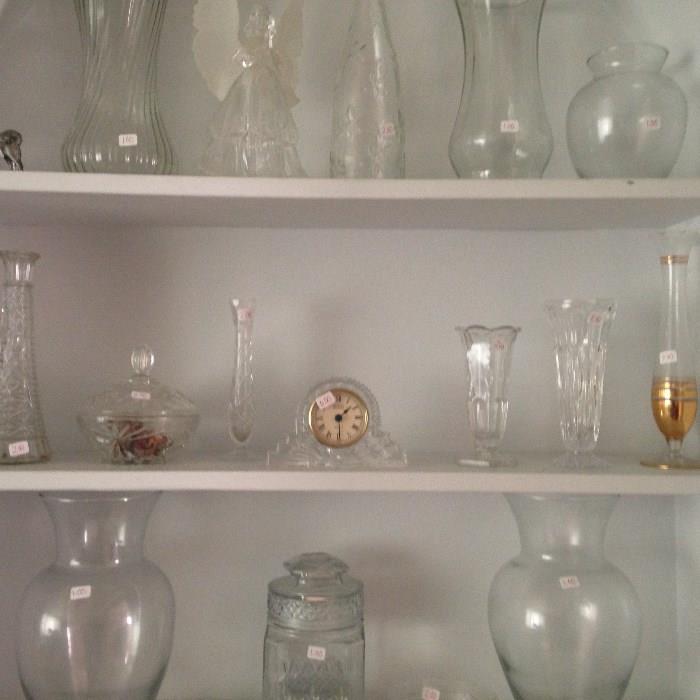 crystal and glass ware