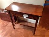 Three drawer side table