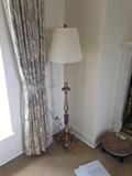 Solid vintage brass lamp