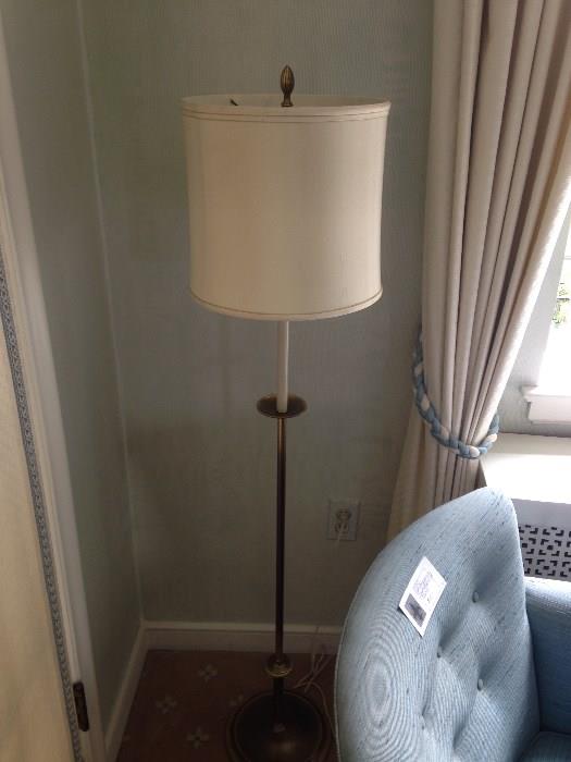 Another vintage brass base lamp