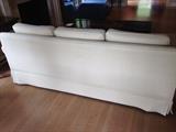 Backside of custom sofa