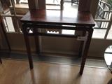 Rosewood display table