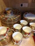 Christian Dior Christmas china for 12
