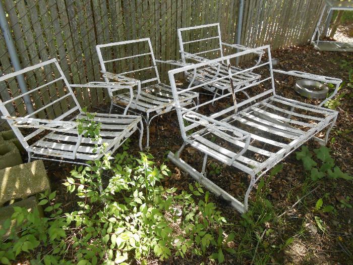 metal outdoor furniture frame