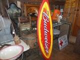 Old man cave stuff. Bud signs, neon signs, enamel, metal, train lights, etc. 