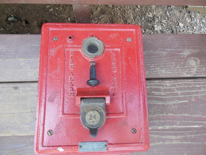 Old fire alarm bell