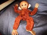 Nite, nite with cute vintage 40's monkey!