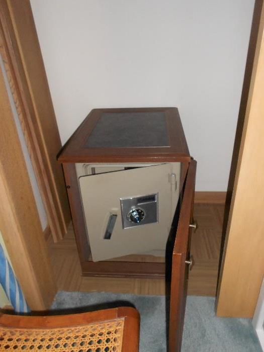 SENTRY COMBINATION SAFE WITH A CABINET THAT CONCEALS IT.  VERY COOL!