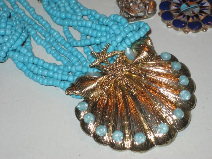 Nautical shell Motif jewelry