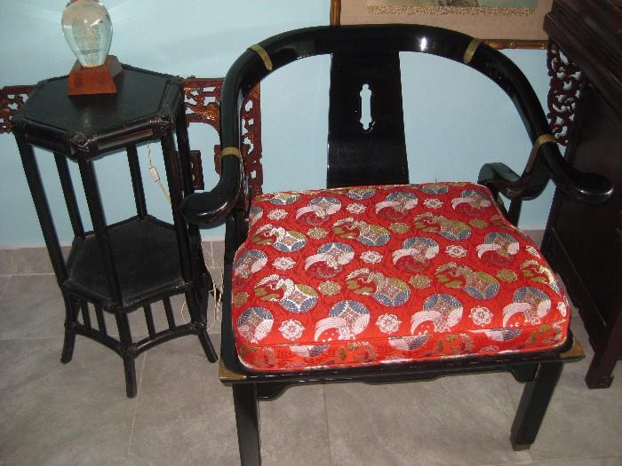Pair of Lacquer chairs