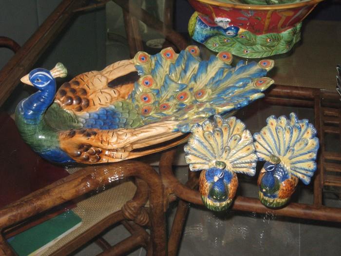 Kaldun & Bogle Peacock set