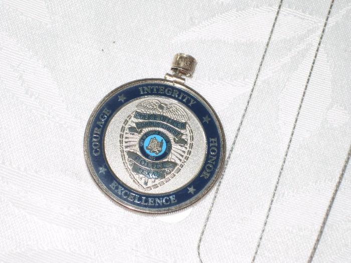 Corpus Christi Police Officer's commomerative coin