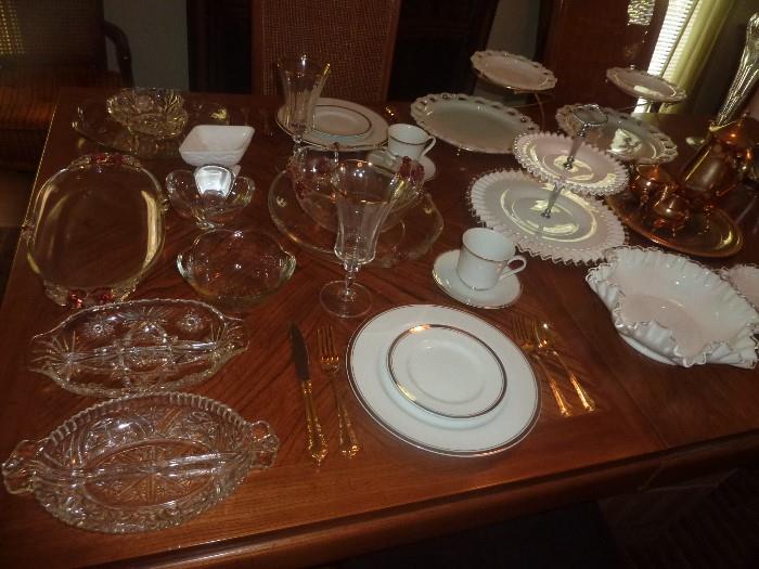 Sheffield China - 12 piece place setting (2 settings pictured)