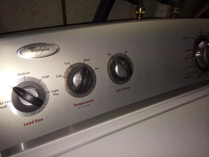 Nice Whirlpool washer and dryer set