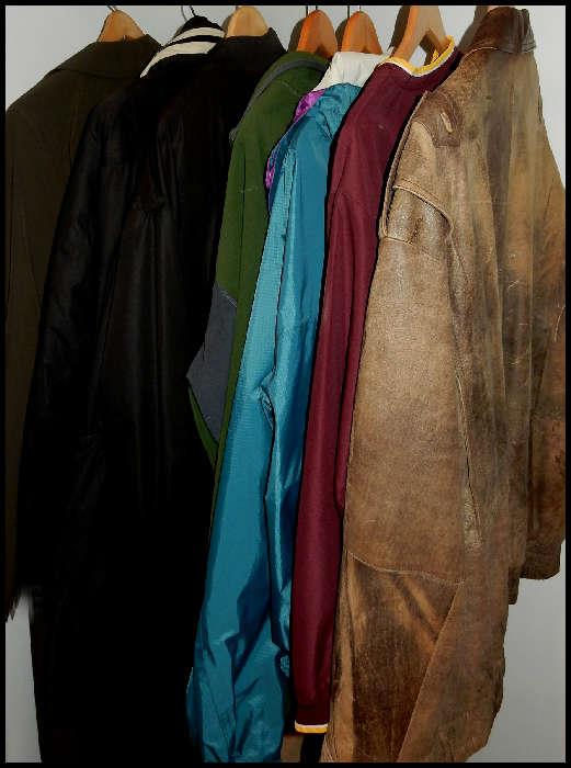 Jackets including Twins and leather