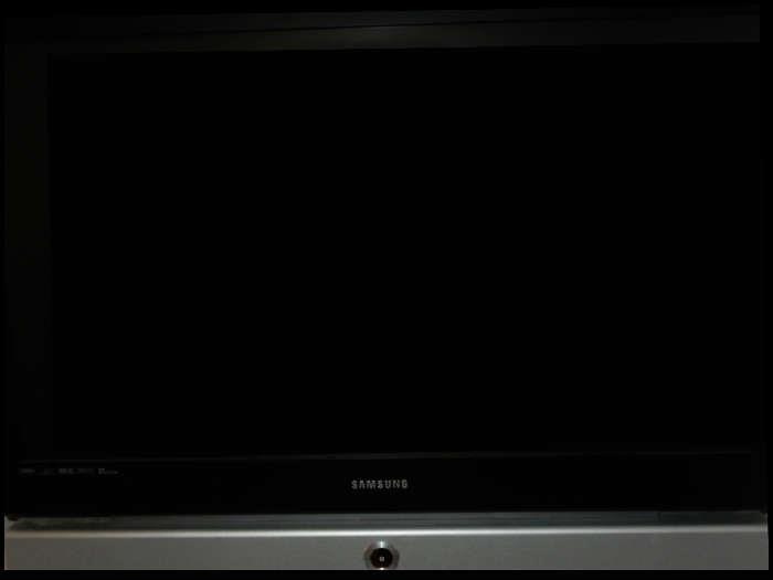 Samsung flatscreen large tv
