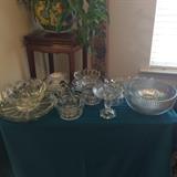 Heisey pressed glass!