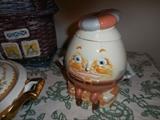 Humpty Dumpty Cookie Jar.Ceramic class.