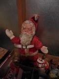 Vintage Stuffed Santa