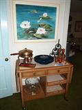 Mid Century Tea Cart