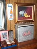 Suncrest Thermometer, Vintage Pepsi Cola Cooler