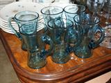 Awesome Italian blown glass mugs