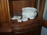 some of the many pieces of Irish Belleek