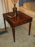 one of a pair of Hekman end tables