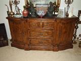 Drexel Grand Villa large sideboard or buffet, with silverware drawers