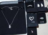 these are all sterling silver and Diamonique