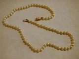 14k and pearl necklace, also have the matching bracelet