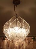 awesome vintage acrylic light fixture