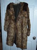 vintage fur coat, looks like some type of jungle cat