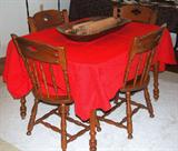maple dinette set
