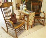 antique rocking chairs