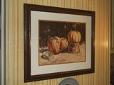 framed Jack Deloney "Pumpkins"
