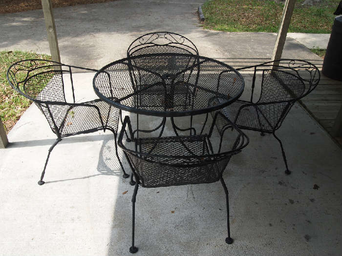 Corley Estate In Elba By Wiregrass Starts On 4 26 2018 - Sunbeam Wrought Iron Patio Table