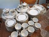 large set of LIKE NEW vintage Mikasa bone china!